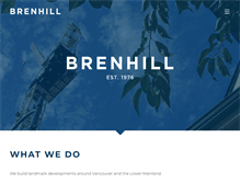 Tablet Screenshot of brenhill.com